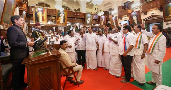 A Governor after delivering his customary inaugural address leaves the Assembly only after the National Anthem is played. As a first man of the State, it is the bounden duty of the Governor to protect this well-established constitutional convention.